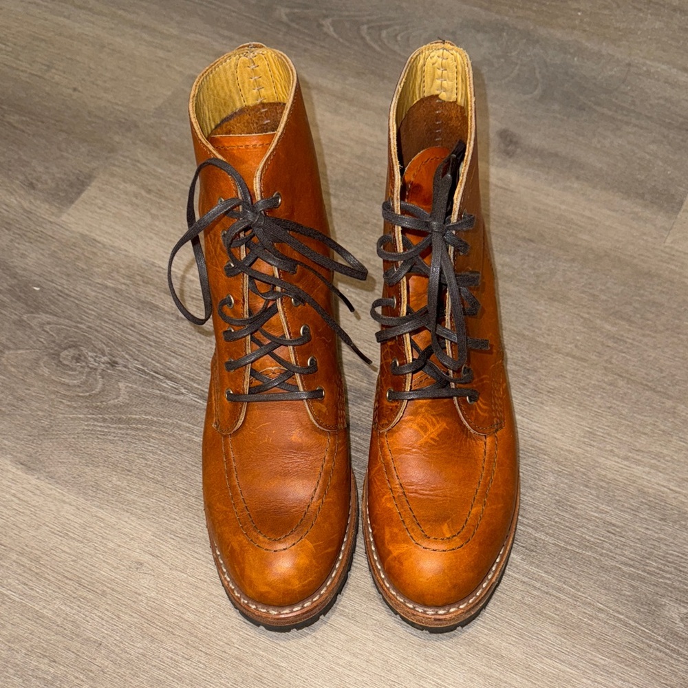 Red Wing Shoes Women's Brown Lace Up Boots - Picture 2 of 15